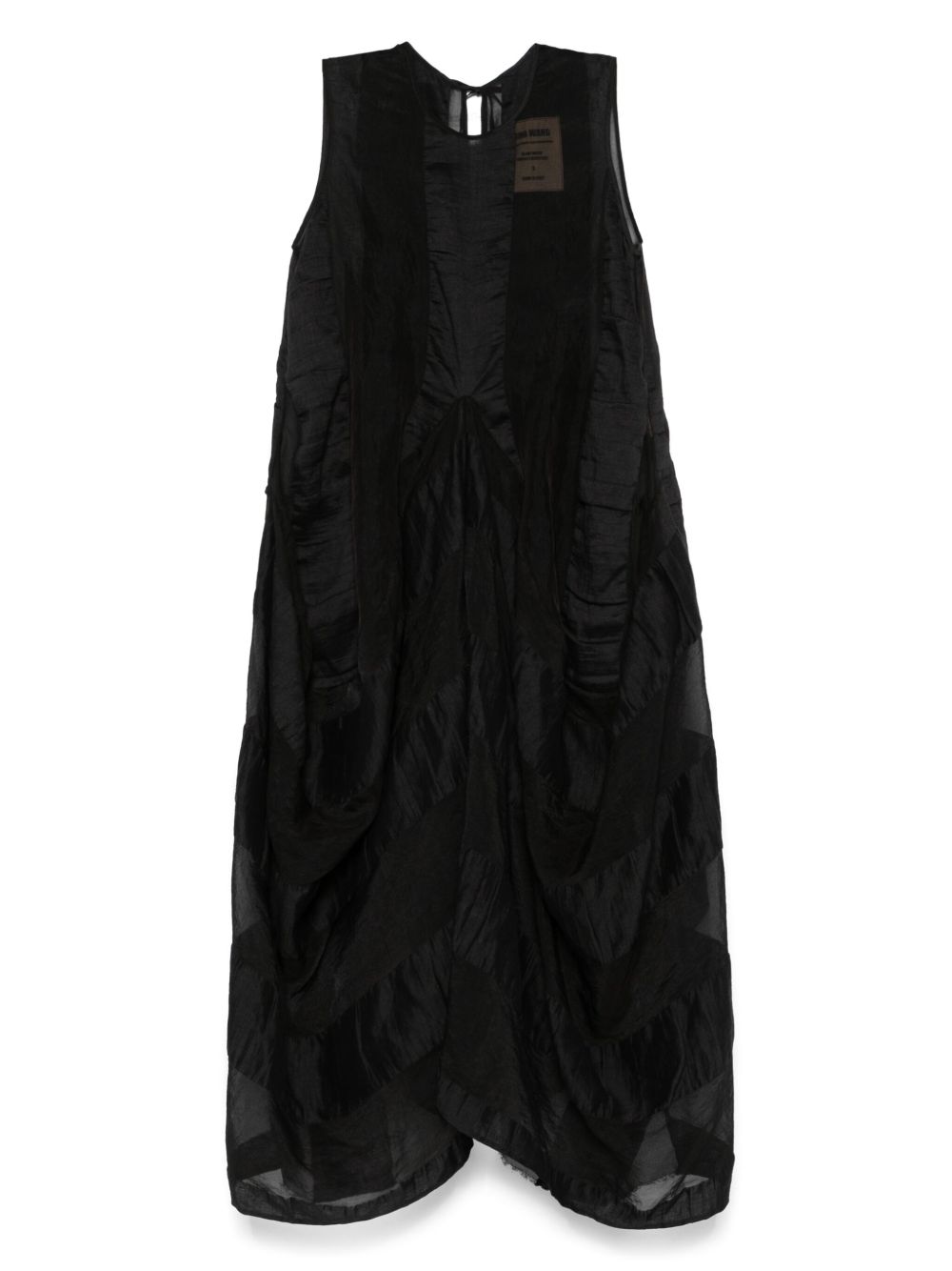 ワンピース UMA WANG Women Mid Skirts UW5081 UW900 Black alani dress woman black - UMA WANG - d — 2